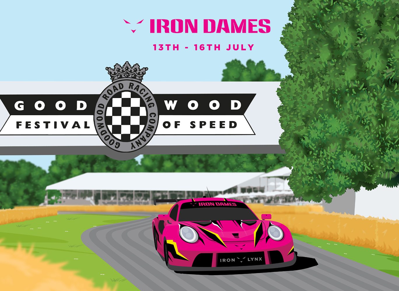 THE IRON DAMES AT THE HEART OF GOODWOOD FESTIVAL OF SPEED